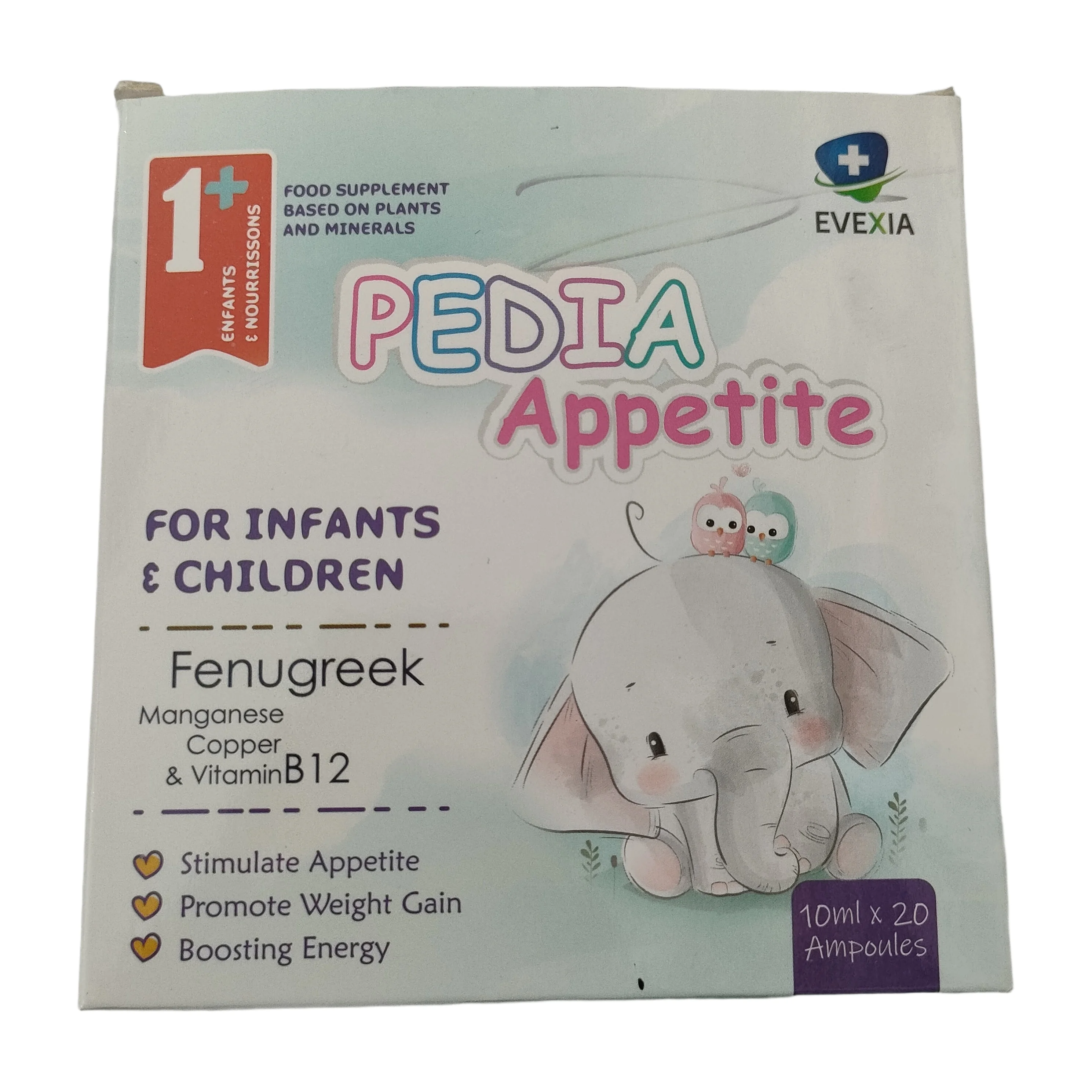 Pedia Appetite — available at pharmacies in Cambodia on PharmKulen