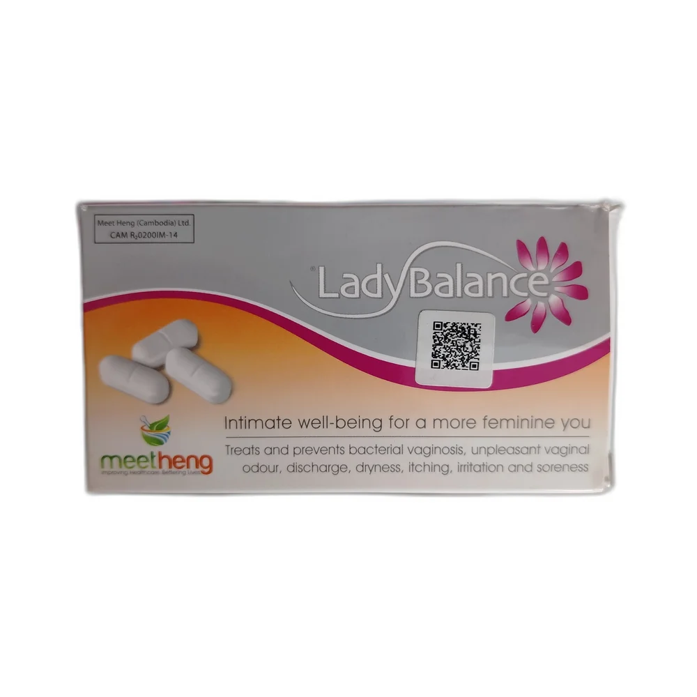 LadyBalance — available at pharmacies in Cambodia on PharmKulen