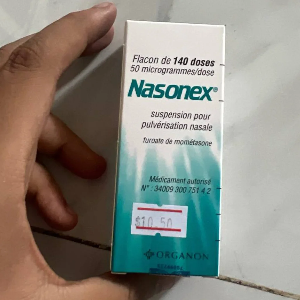 Nasonex — available at pharmacies in Cambodia on PharmKulen