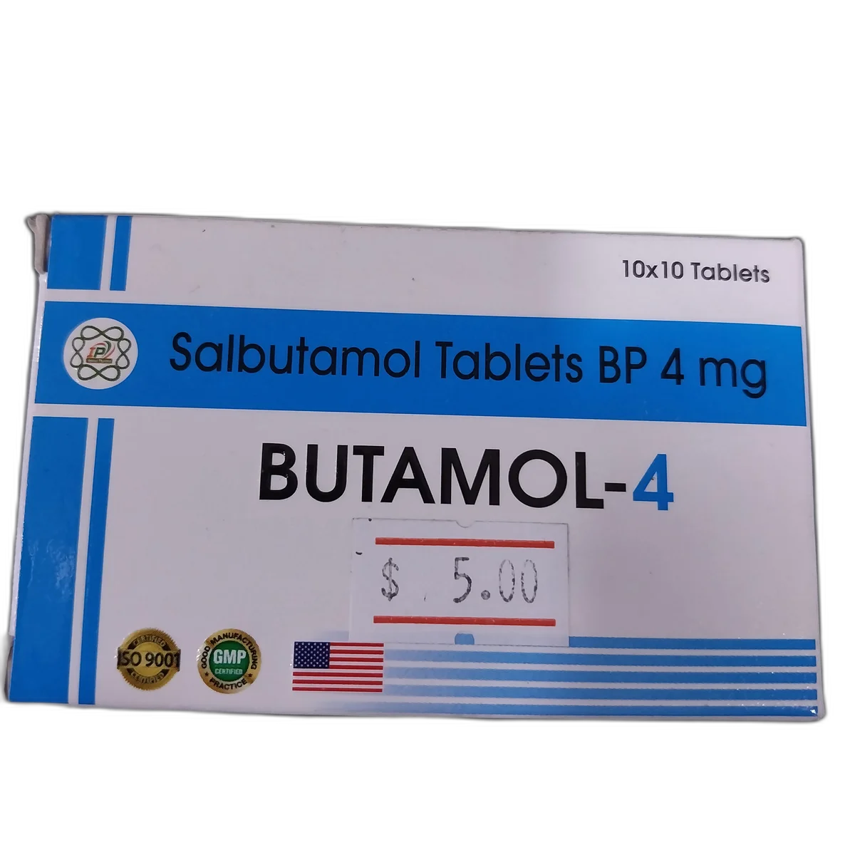 Butamol-4 — available at pharmacies in Cambodia on PharmKulen