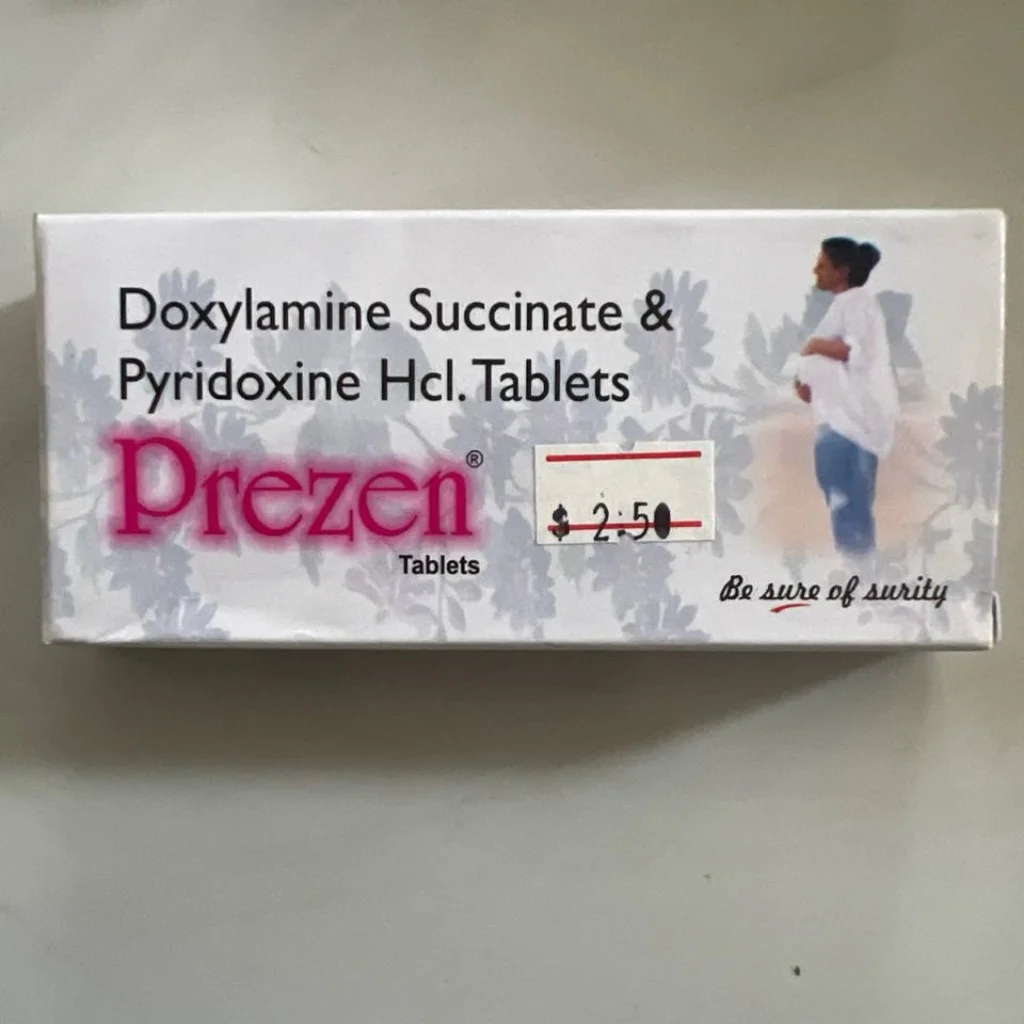Prezen — available at pharmacies in Cambodia on PharmKulen