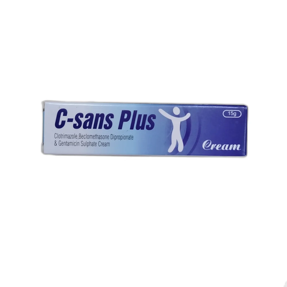 C-sans Plus — available at pharmacies in Cambodia on PharmKulen