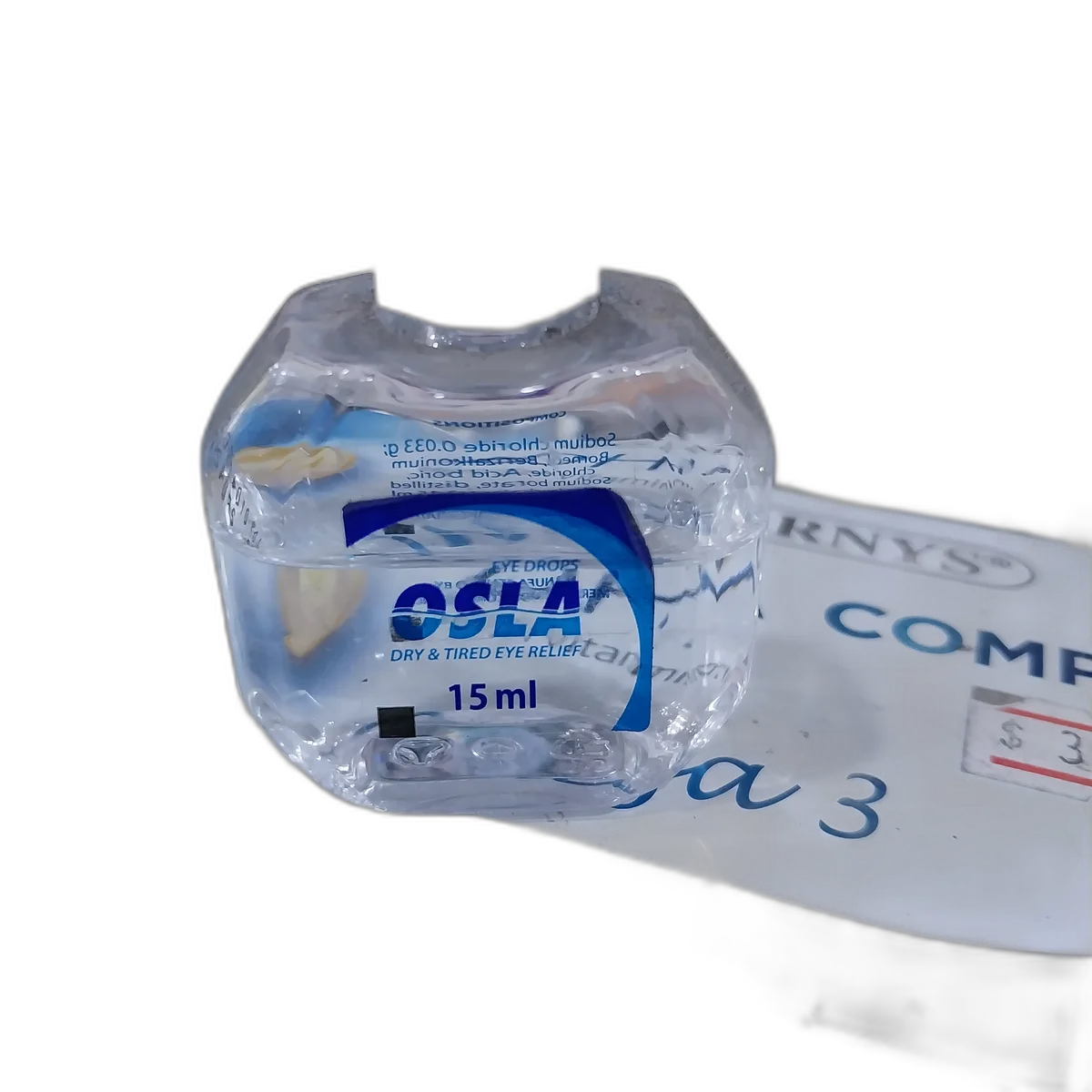 OSLA Eye Drops — available at pharmacies in Cambodia on PharmKulen