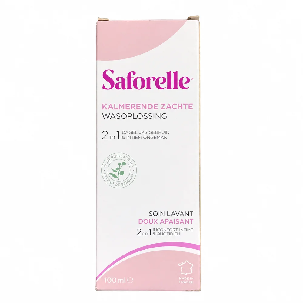Saforelle Gentle Soothing Cleansing Care 100 ml — available at pharmacies in Cambodia on PharmKulen
