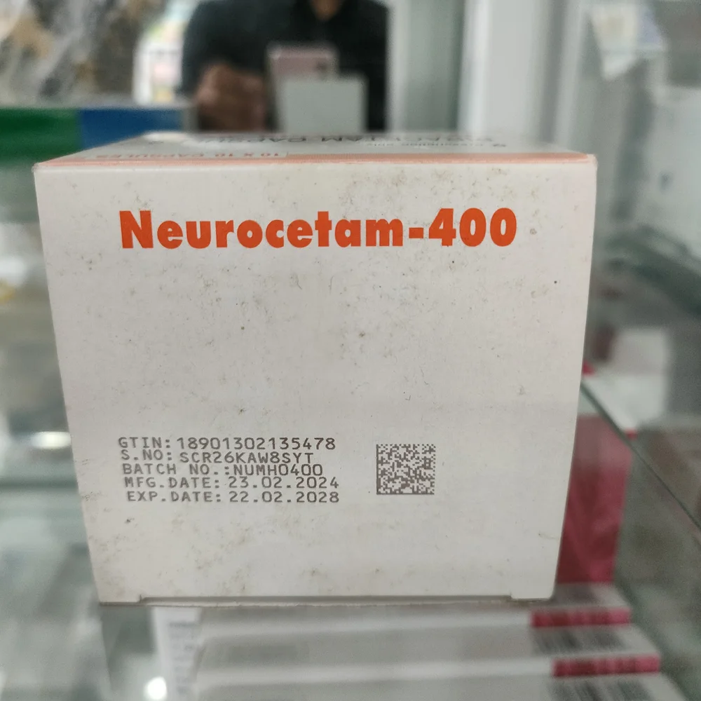 Neurocetam-400 — available at pharmacies in Cambodia on PharmKulen