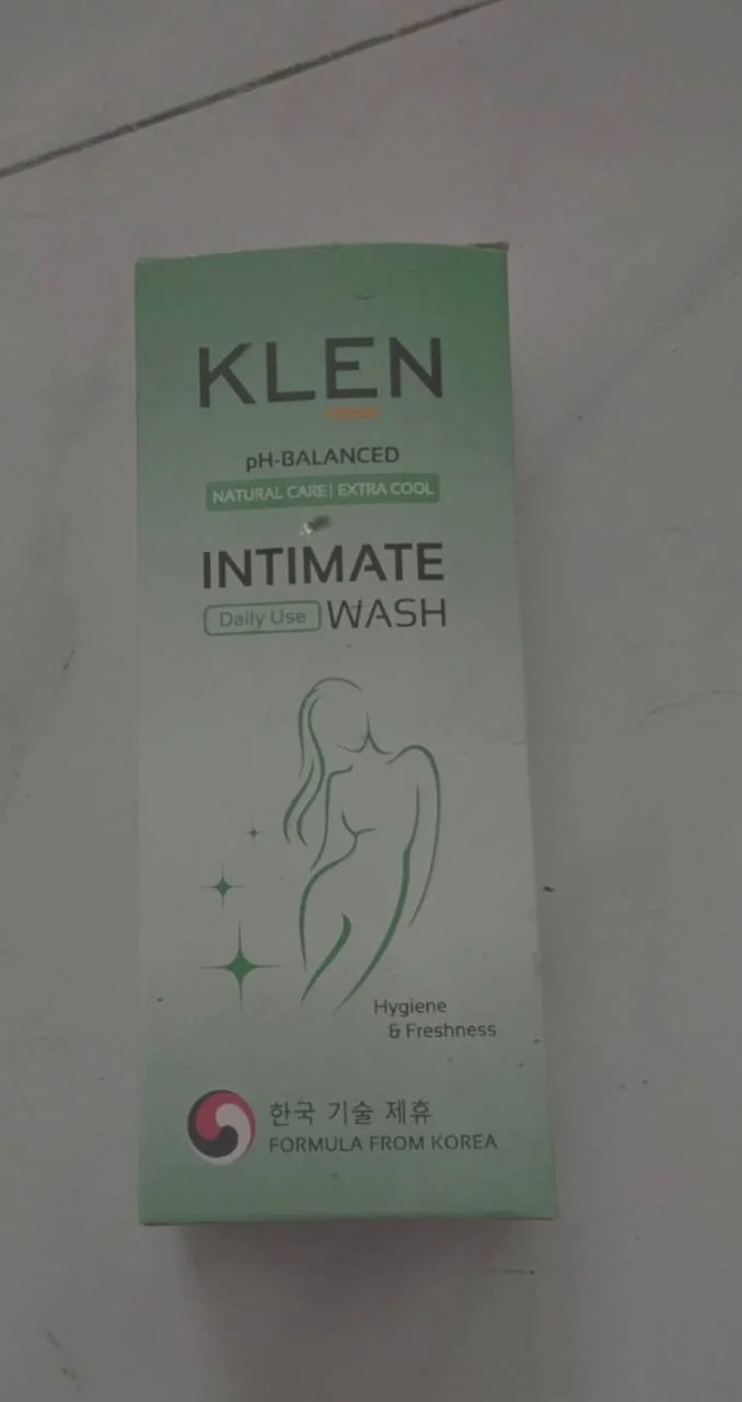 KLEN Intimate Wash Extra Cool — available at pharmacies in Cambodia on PharmKulen