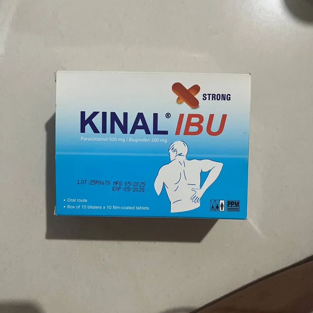 Kinal IBU Strong — available at pharmacies in Cambodia on PharmKulen