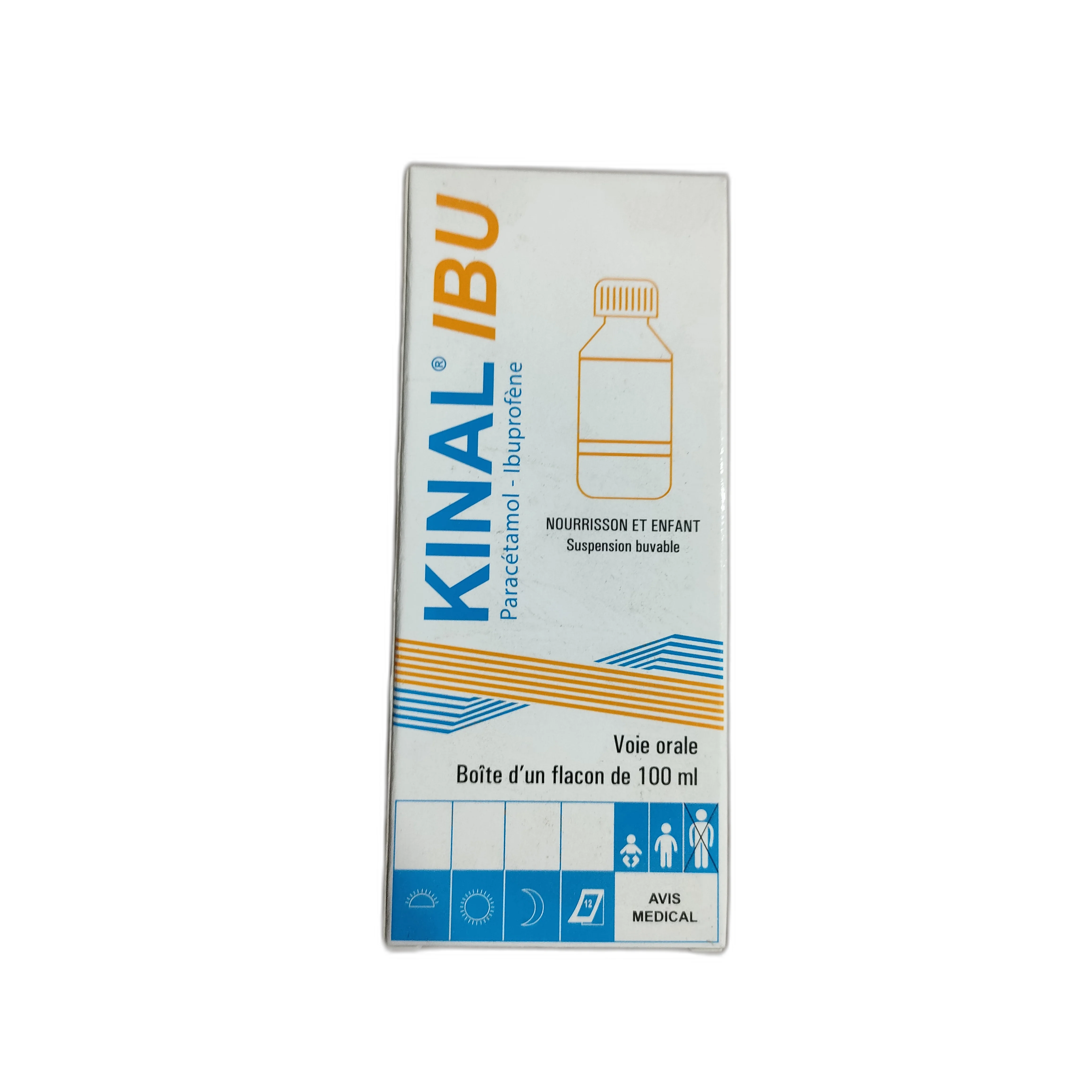 Kinal IBU — available at pharmacies in Cambodia on PharmKulen