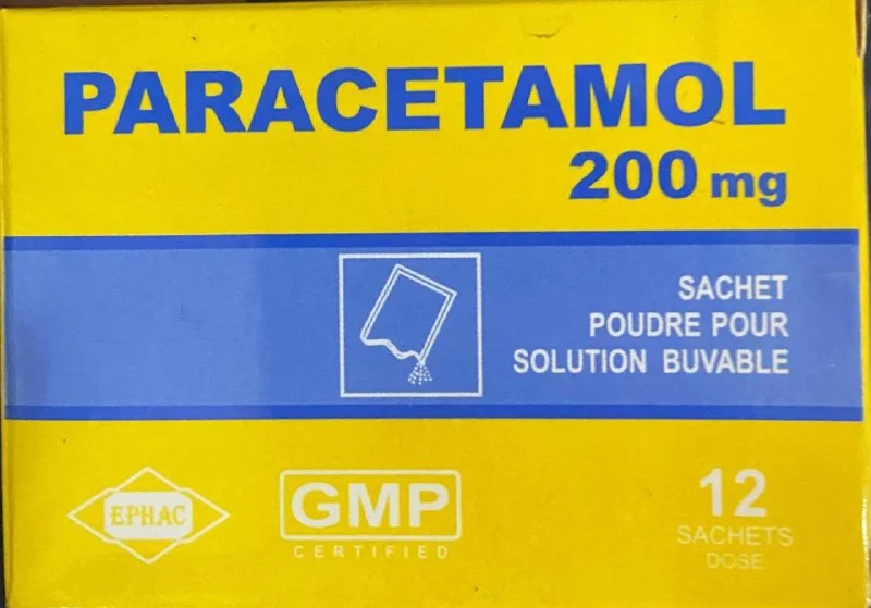 PARACETAMOL — available at pharmacies in Cambodia on PharmKulen