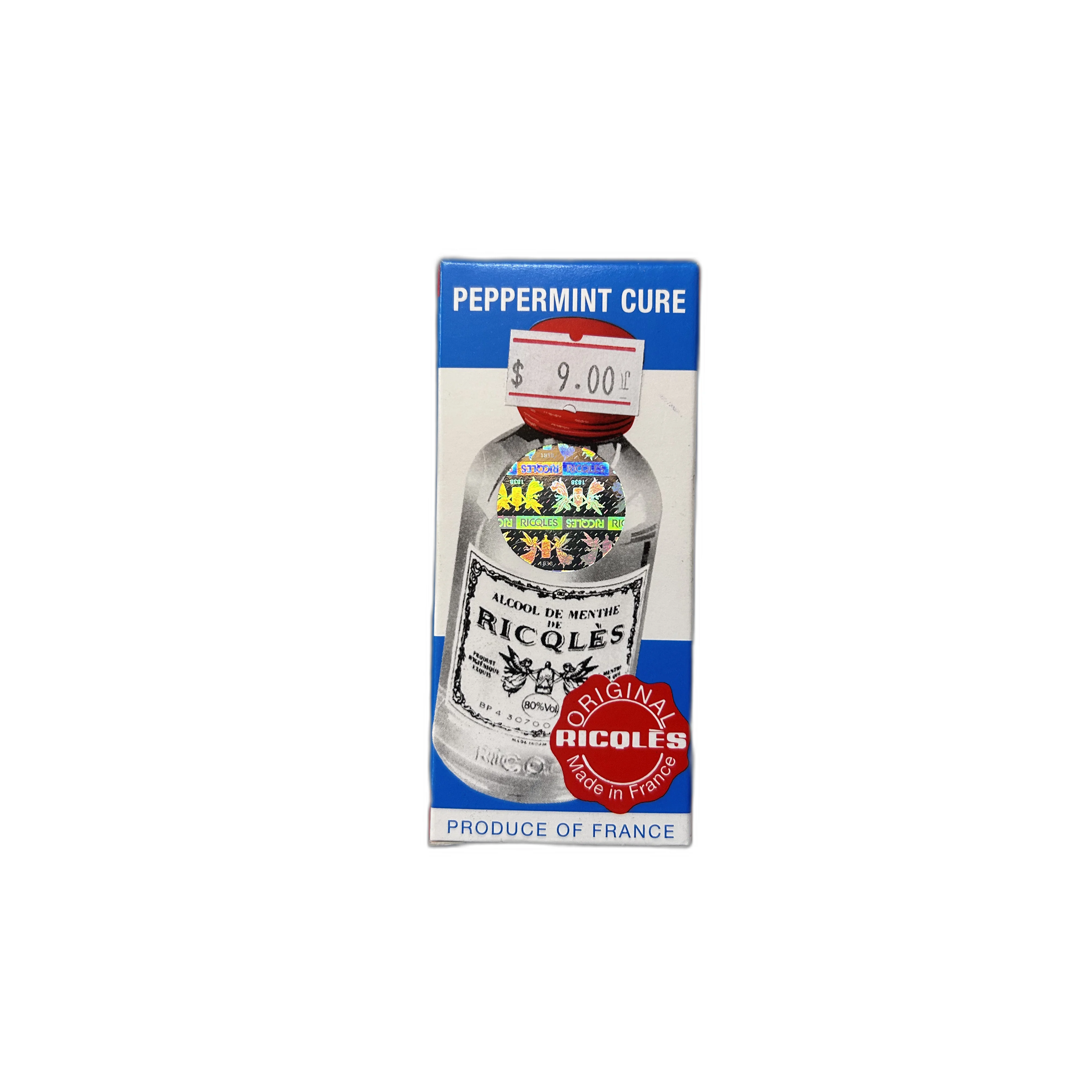 Ricqlès Peppermint Cure — available at pharmacies in Cambodia on PharmKulen