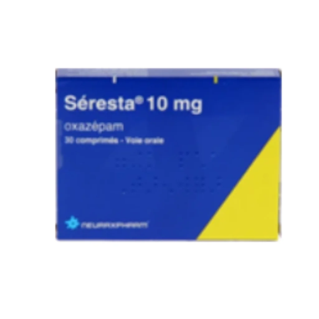 Seresta 10mg (Oxazepam) — available at pharmacies in Cambodia on PharmKulen