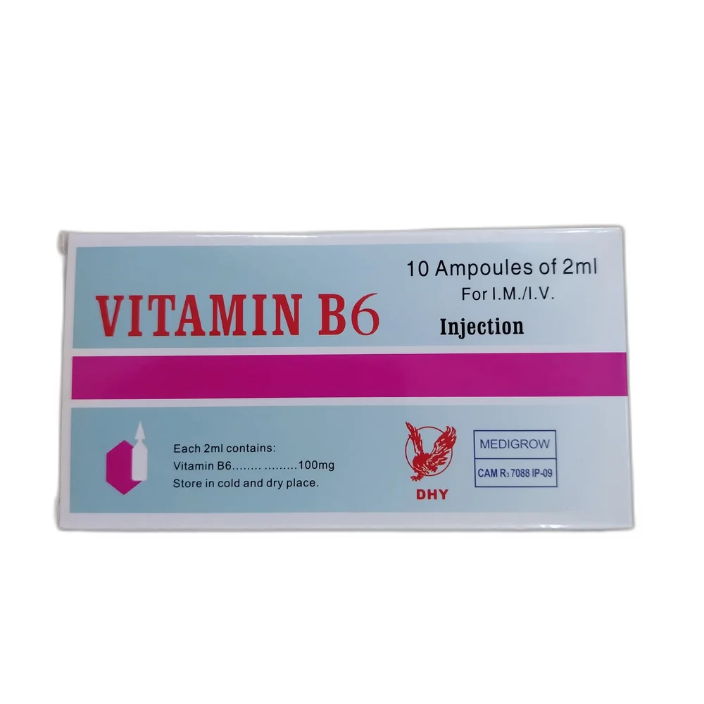 Vitamin B6 — available at pharmacies in Cambodia on PharmKulen
