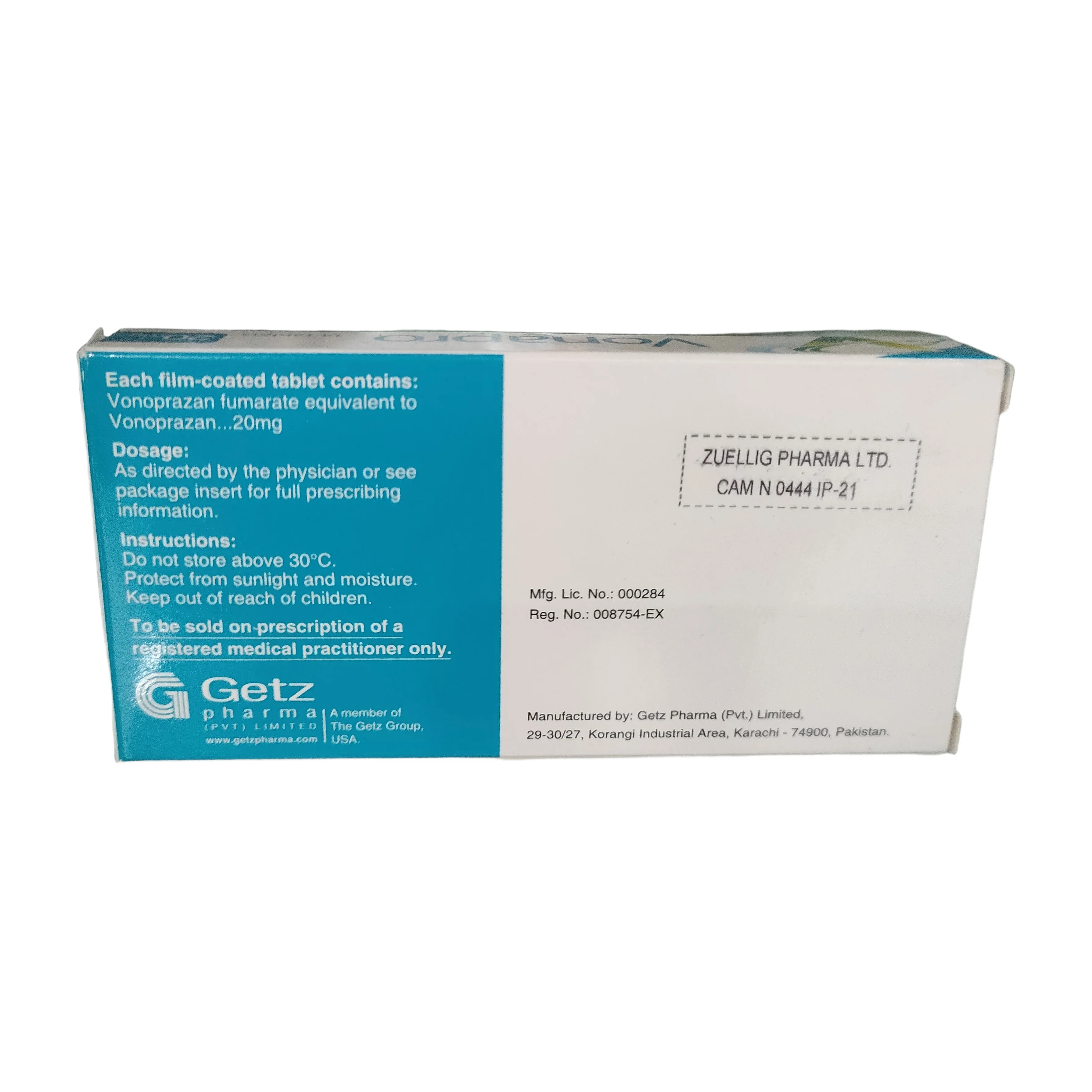 Vonapro — available at pharmacies in Cambodia on PharmKulen