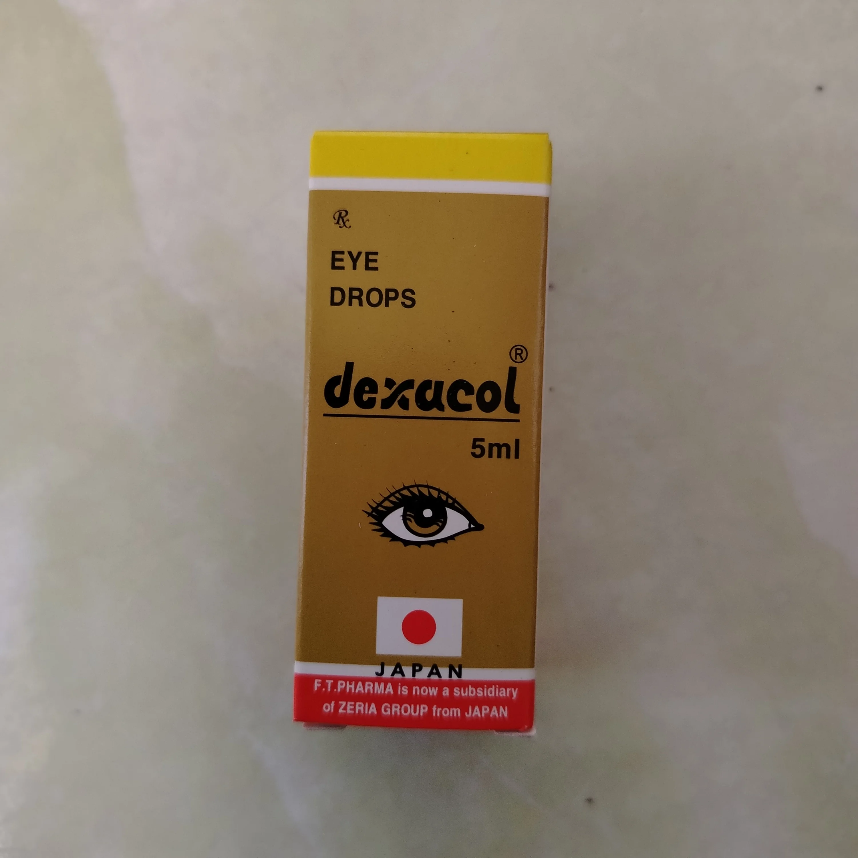 Dexacol Eye Drops 5ml — available at pharmacies in Cambodia on PharmKulen