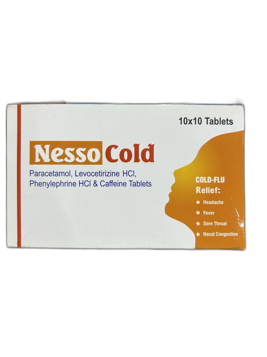 Nesso Cold — available at pharmacies in Cambodia on PharmKulen