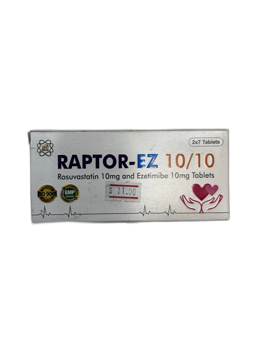 Raptor-EZ 10/10 — available at pharmacies in Cambodia on PharmKulen