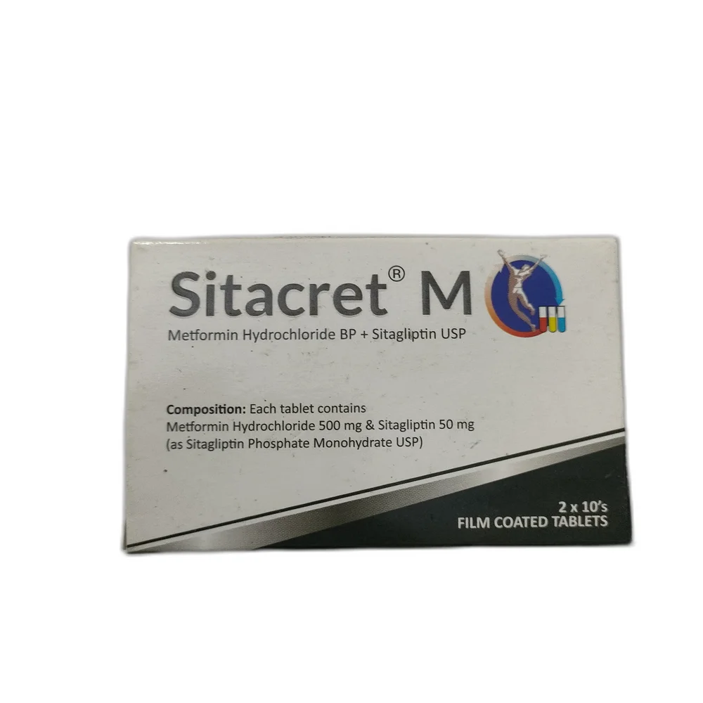Sitacret M — available at pharmacies in Cambodia on PharmKulen