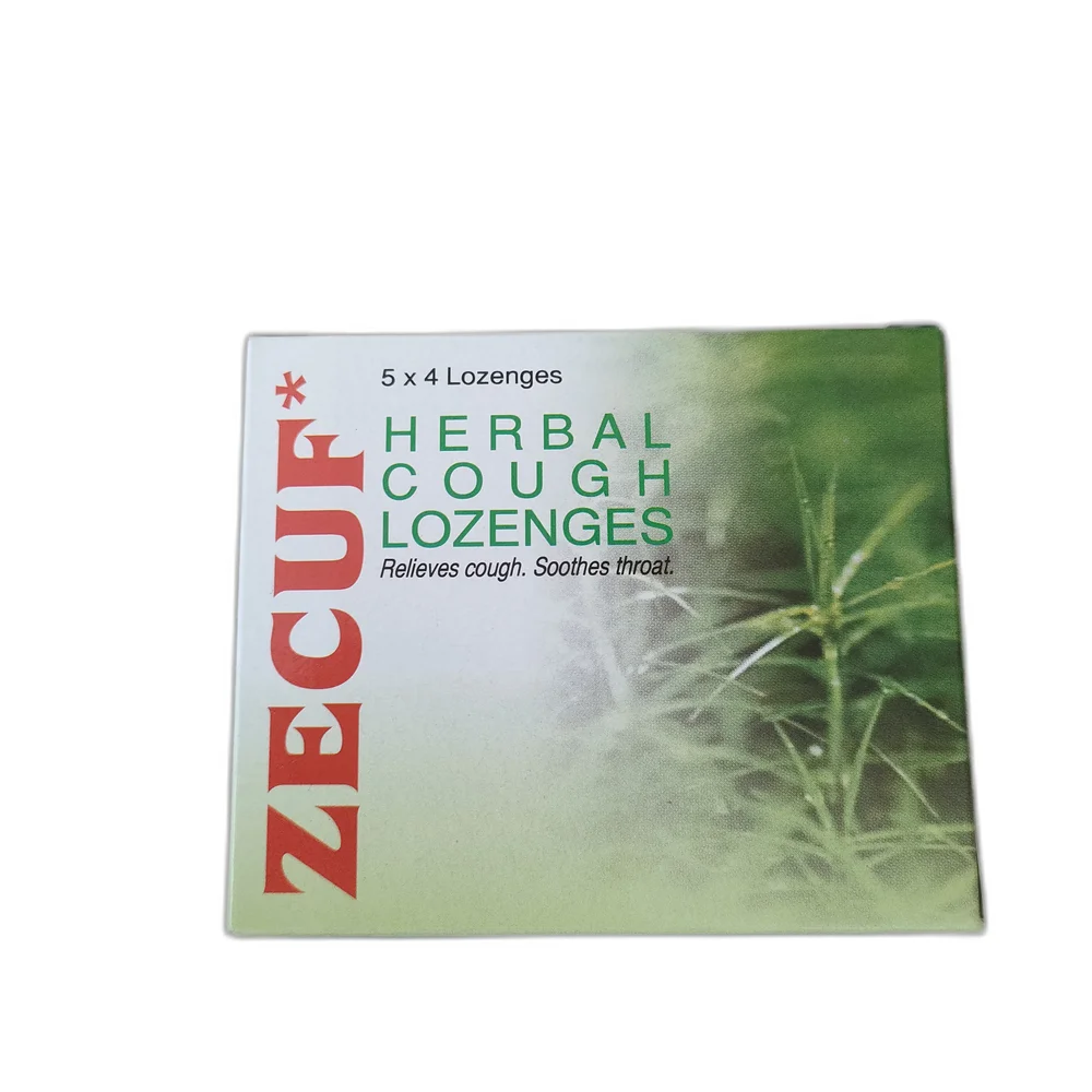 Zecuf Herbal Cough Lozenges — available at pharmacies in Cambodia on PharmKulen