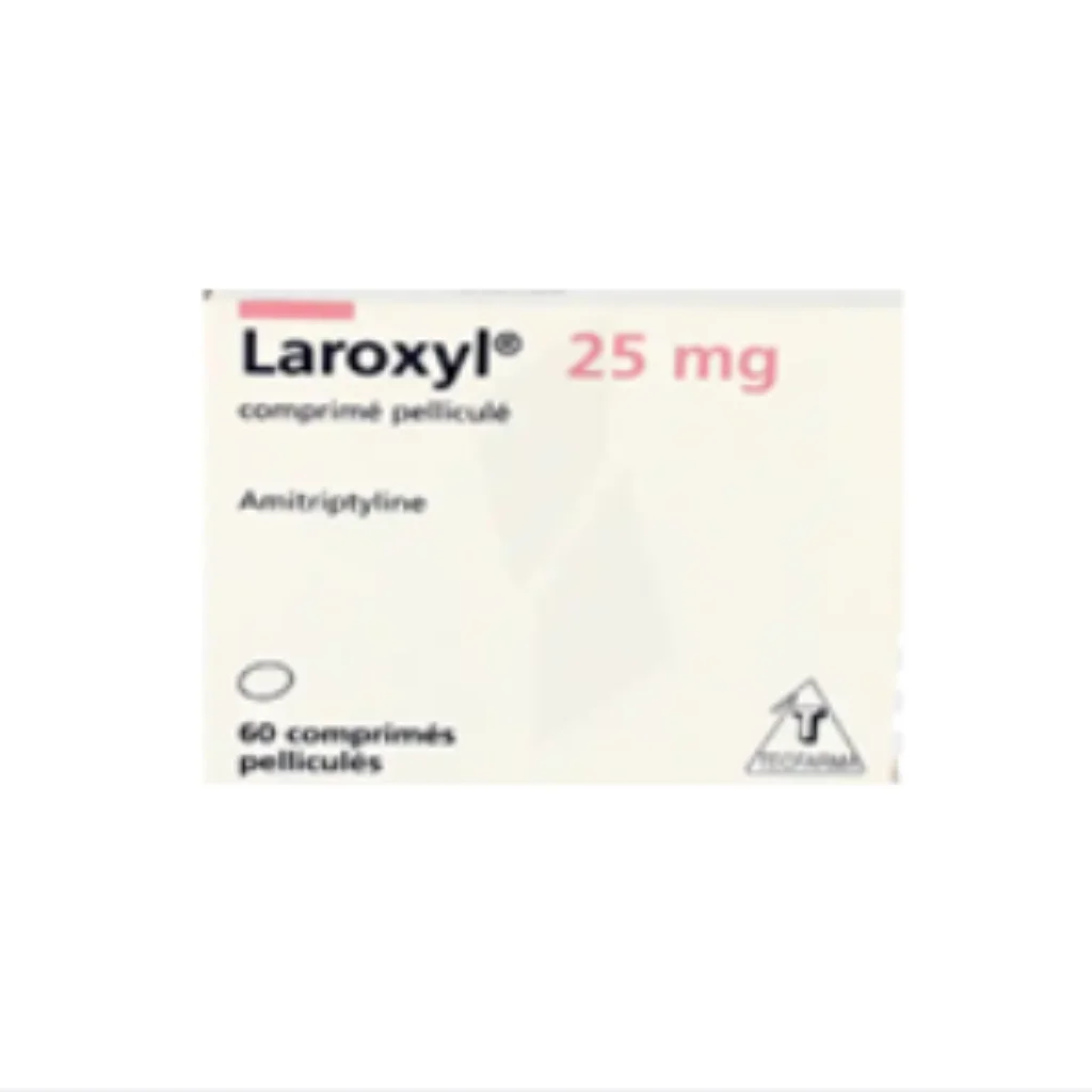 Laroxyl 25mg (Amitriptyline) — available at pharmacies in Cambodia on PharmKulen
