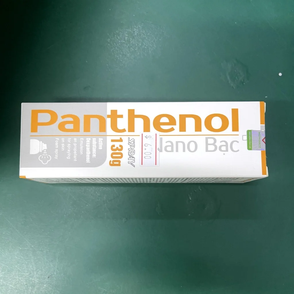 Panthenol Nano Bac — available at pharmacies in Cambodia on PharmKulen