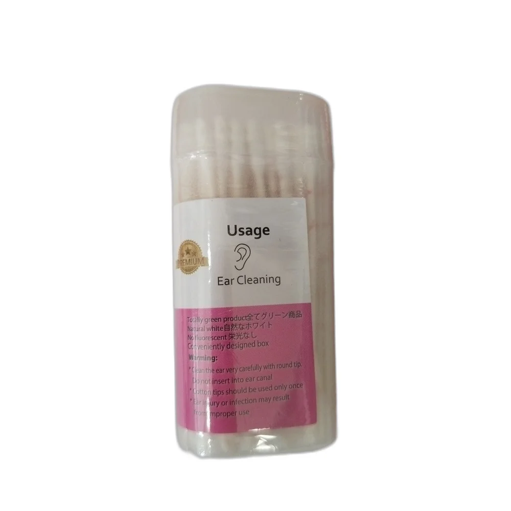 Premium Ear Cleaning Cotton Swabs — available at pharmacies in Cambodia on PharmKulen