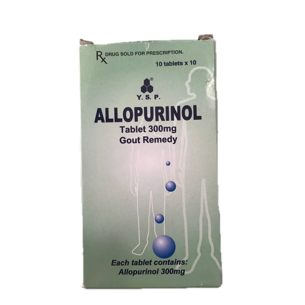 Allopurinol Y.S.P. — available at pharmacies in Cambodia on PharmKulen