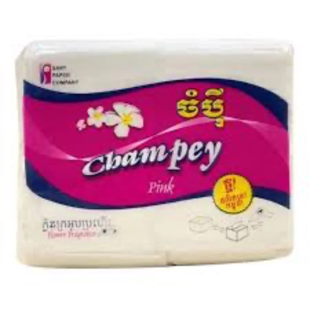 ក្រដាសជូតមាត់ចំបុី champey — available at pharmacies in Cambodia on PharmKulen