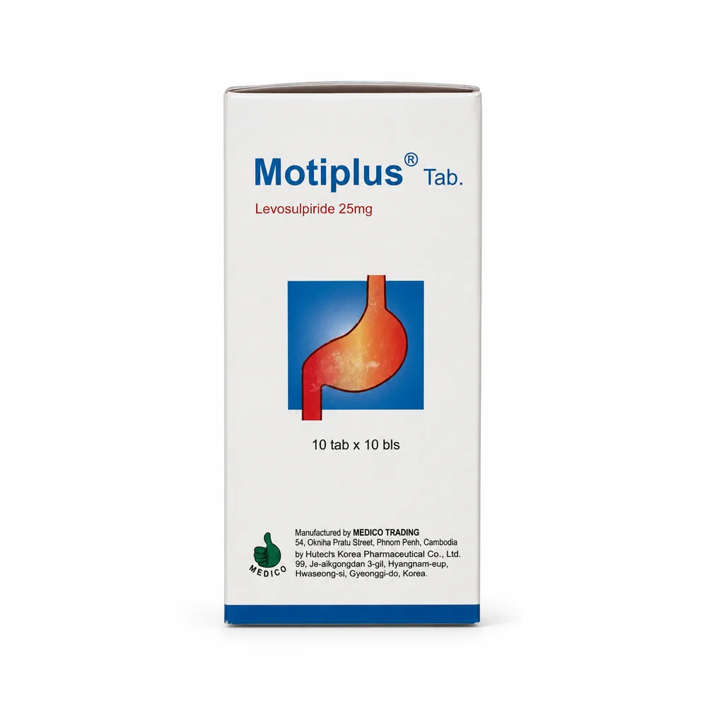 Motiplus — available at pharmacies in Cambodia on PharmKulen