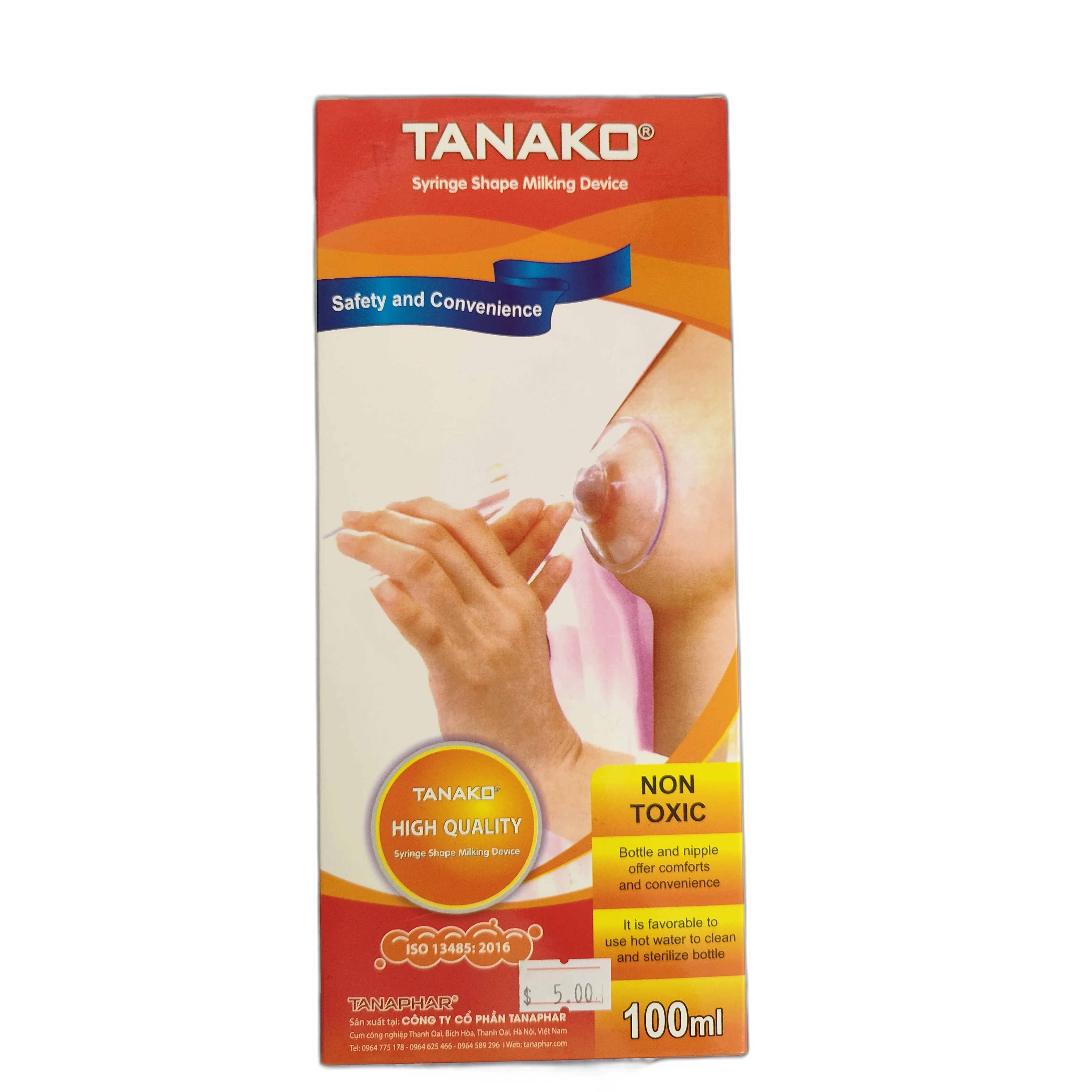 Tanako Syringe Shape Milking Device — available at pharmacies in Cambodia on PharmKulen