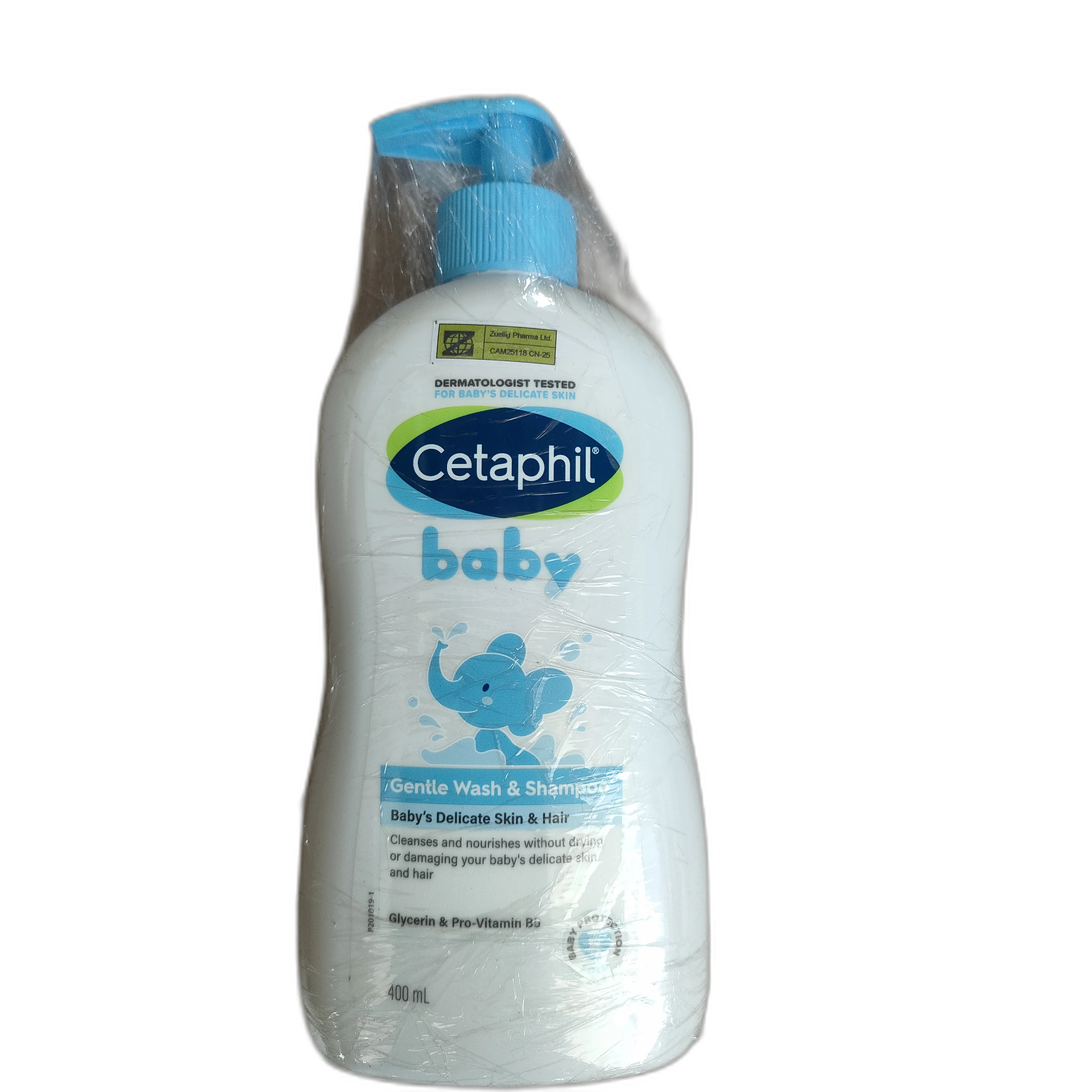 Cetaphil Baby Gentle Wash & Shampoo — available at pharmacies in Cambodia on PharmKulen
