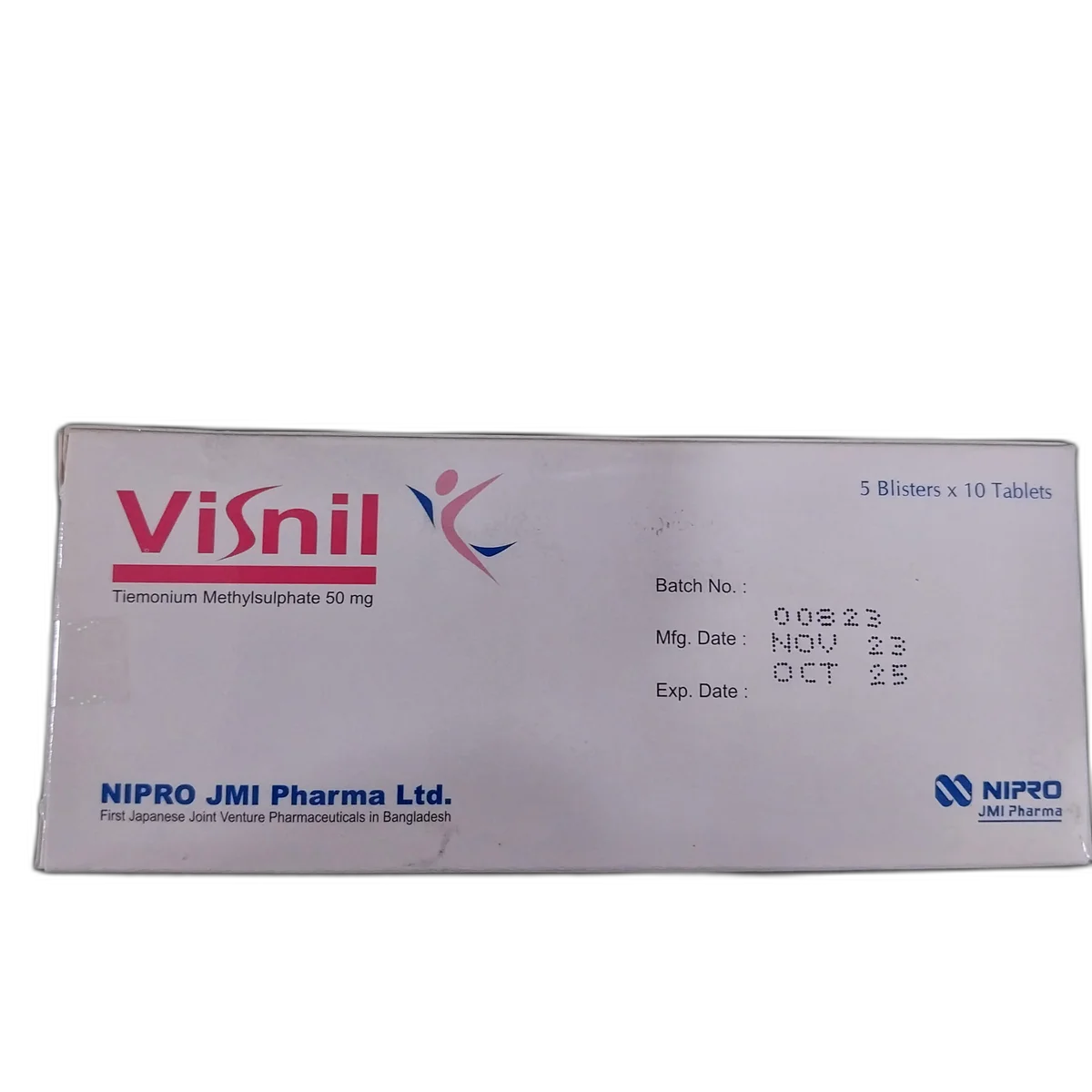 Visnil — available at pharmacies in Cambodia on PharmKulen