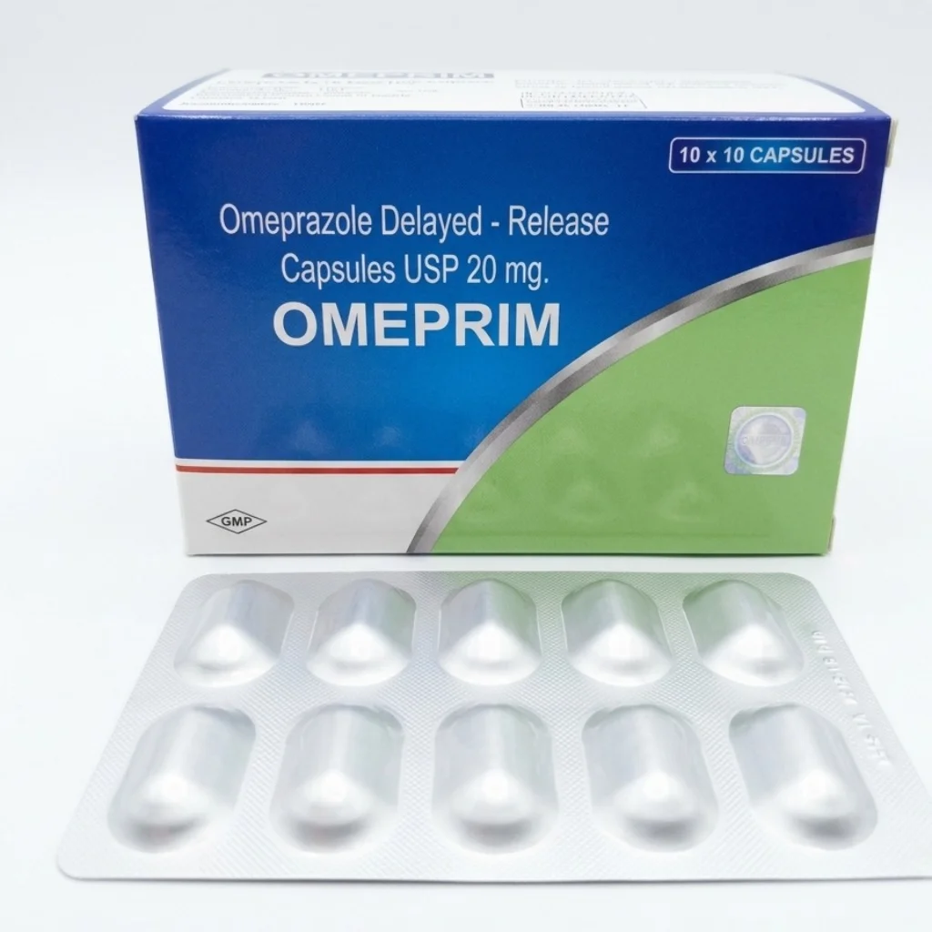 Omeprim — available at pharmacies in Cambodia on PharmKulen