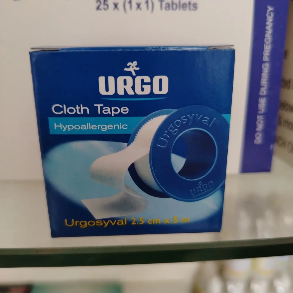 Urgo Cloth Tape (Urgosyval) — available at pharmacies in Cambodia on PharmKulen