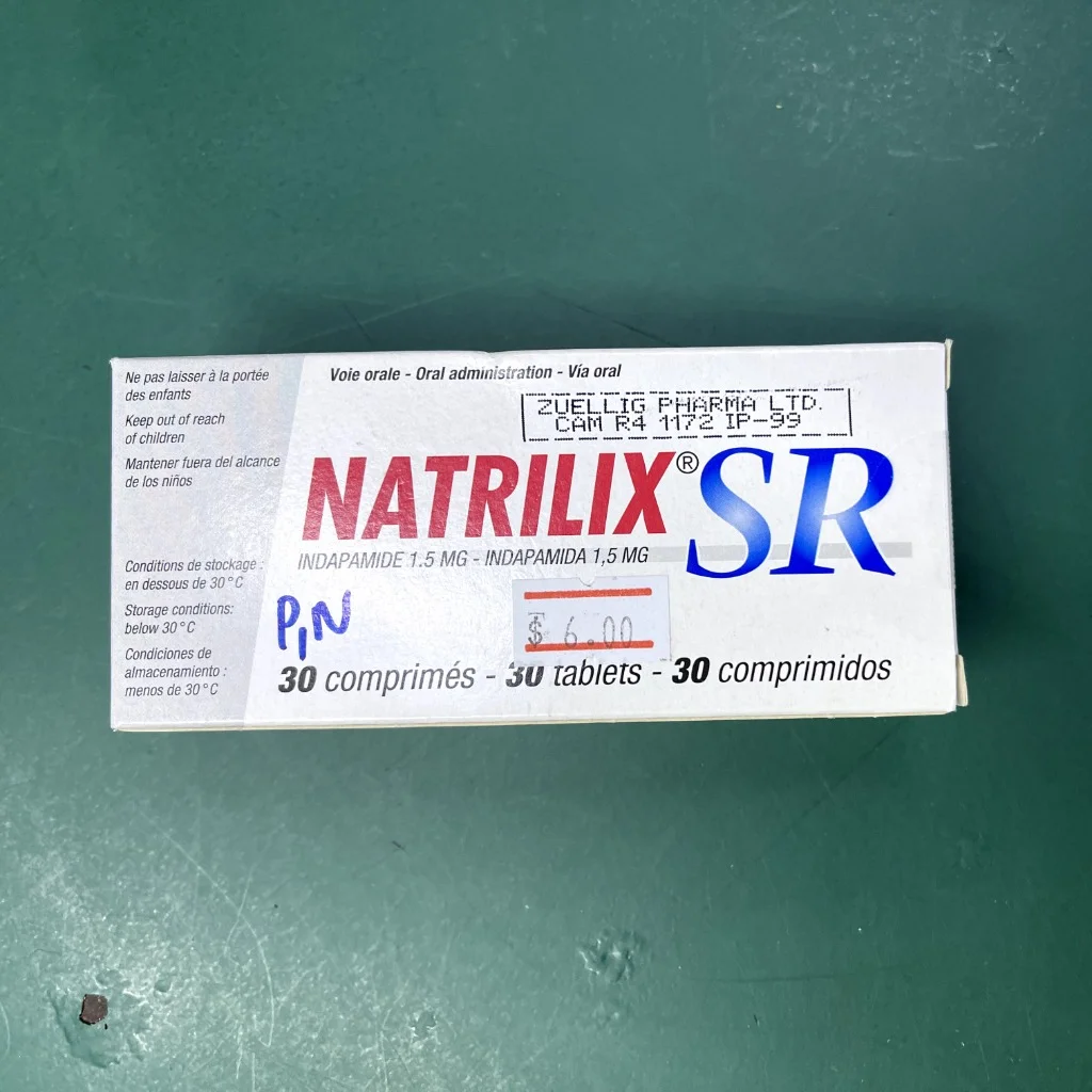 Natrilix SR — available at pharmacies in Cambodia on PharmKulen