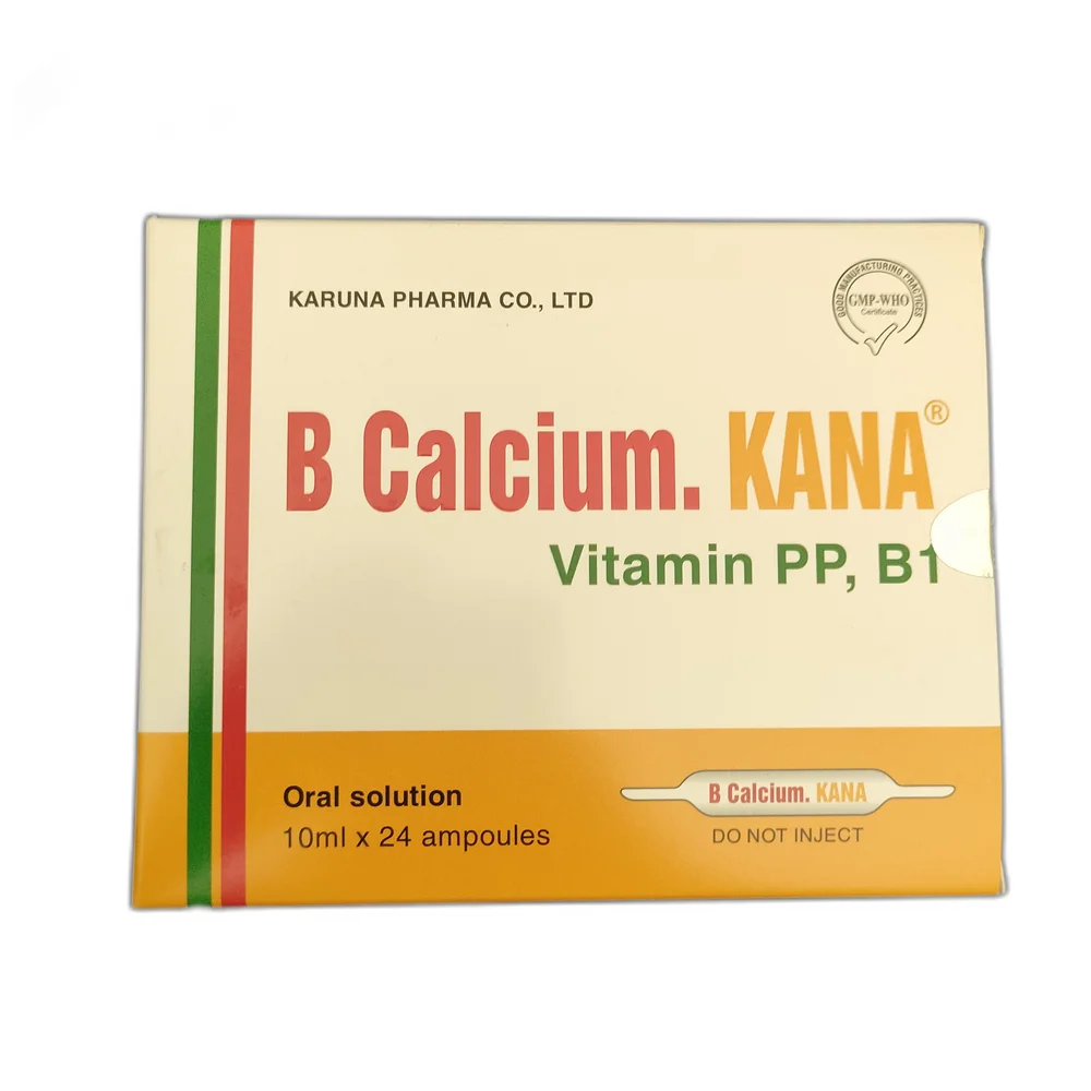 B Calcium. KANA — available at pharmacies in Cambodia on PharmKulen