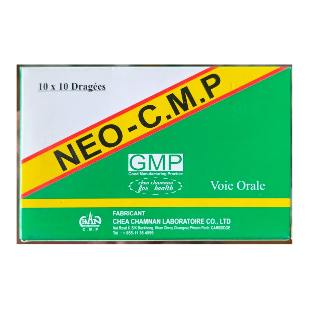 Neo-C.M.P — available at pharmacies in Cambodia on PharmKulen