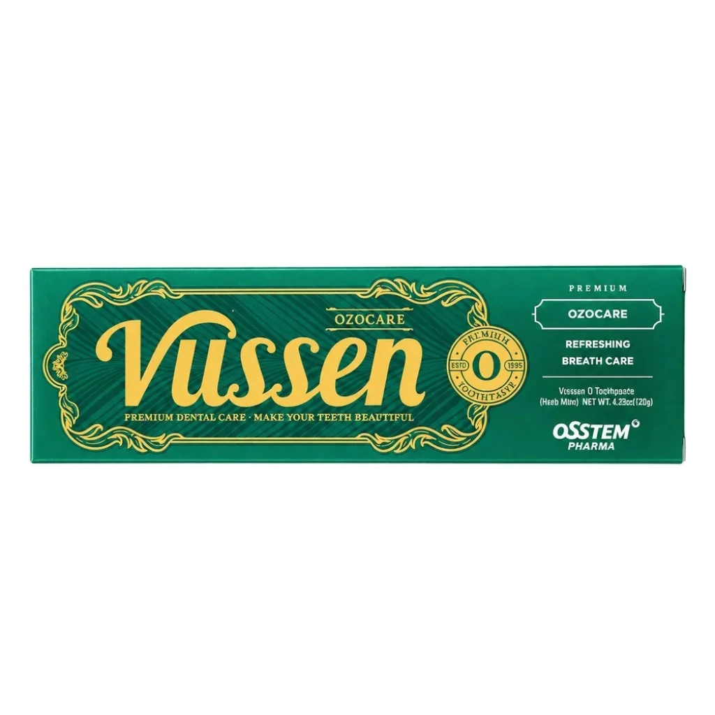 Vussen O Ozocare Bad Breath Care — available at pharmacies in Cambodia on PharmKulen