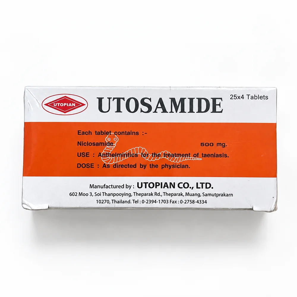 Utosamide — available at pharmacies in Cambodia on PharmKulen