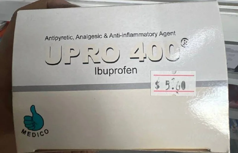 UPRO 400 — available at pharmacies in Cambodia on PharmKulen