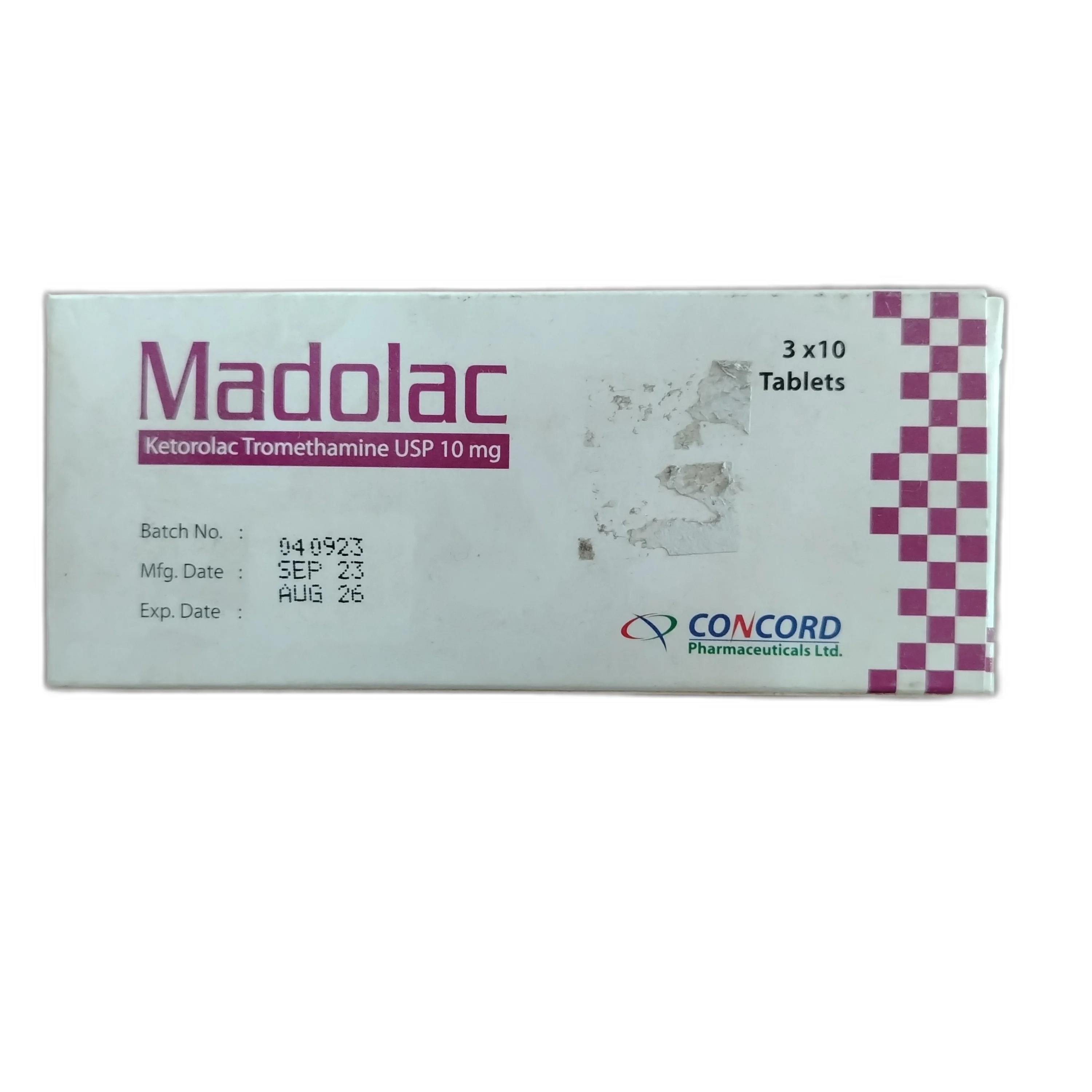 Madolac — available at pharmacies in Cambodia on PharmKulen
