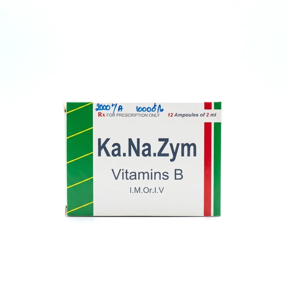 Ka.Na.Zym Vitamins B — available at pharmacies in Cambodia on PharmKulen