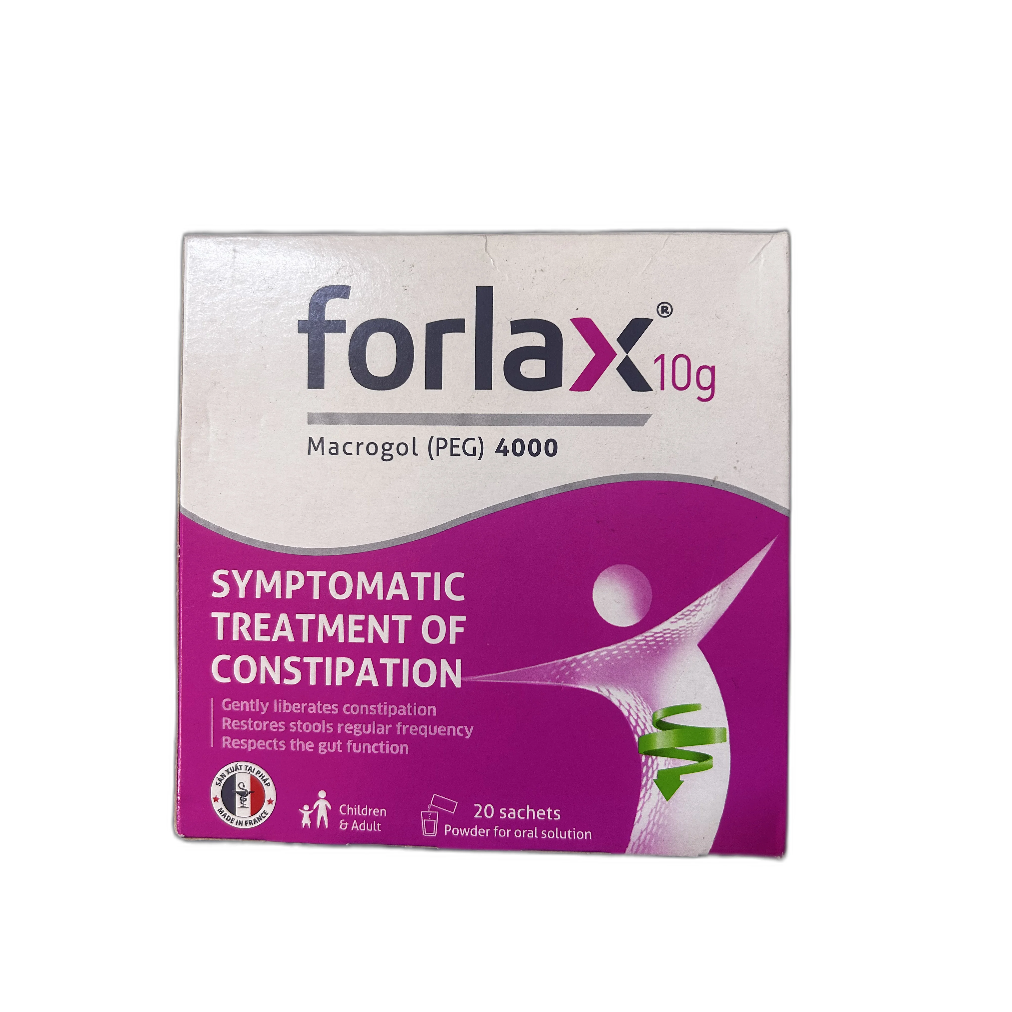 Forlaxiog 10 g — available at pharmacies in Cambodia on PharmKulen