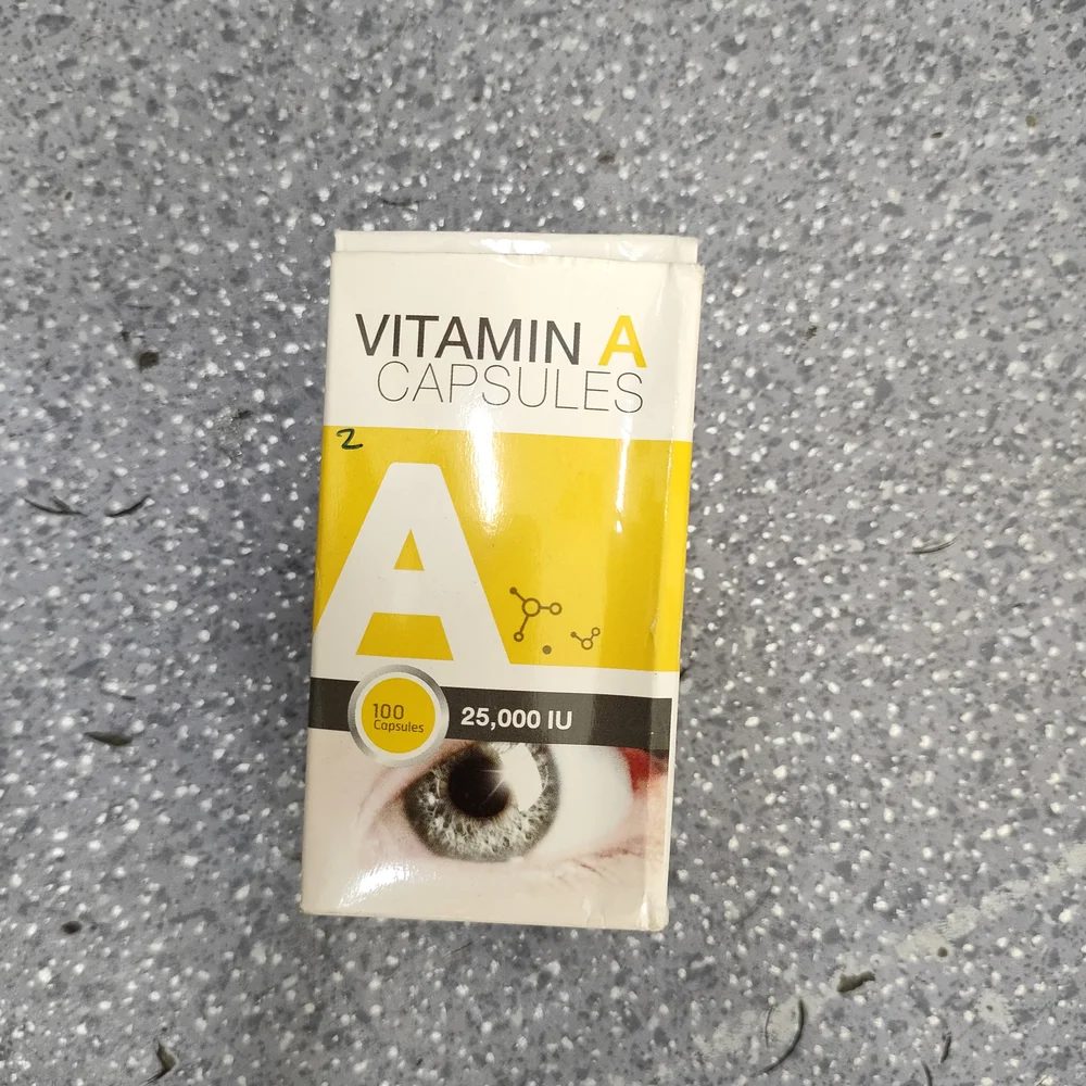 Vitamin A Capsules 25,000 IU — available at pharmacies in Cambodia on PharmKulen