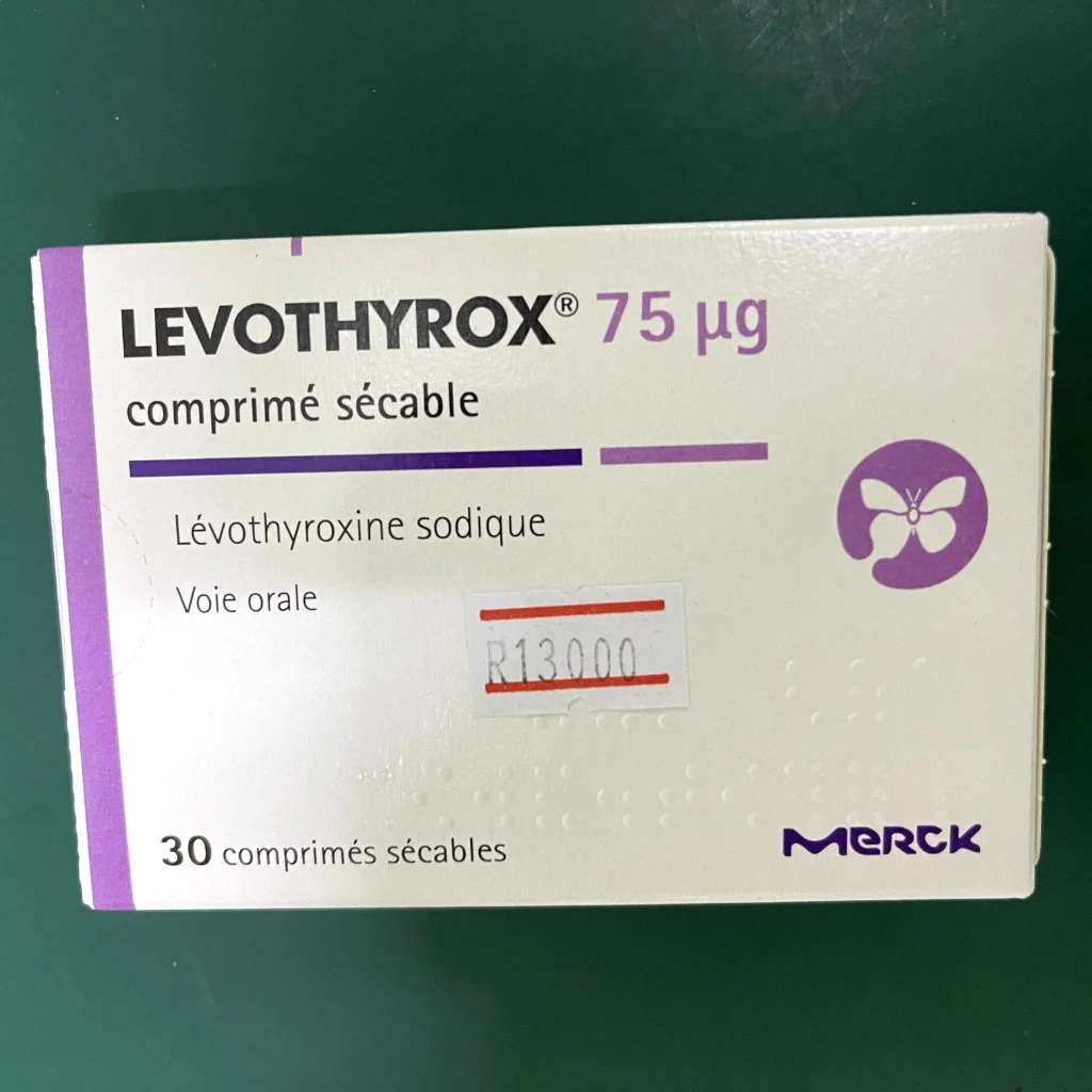 Levothyrox — available at pharmacies in Cambodia on PharmKulen
