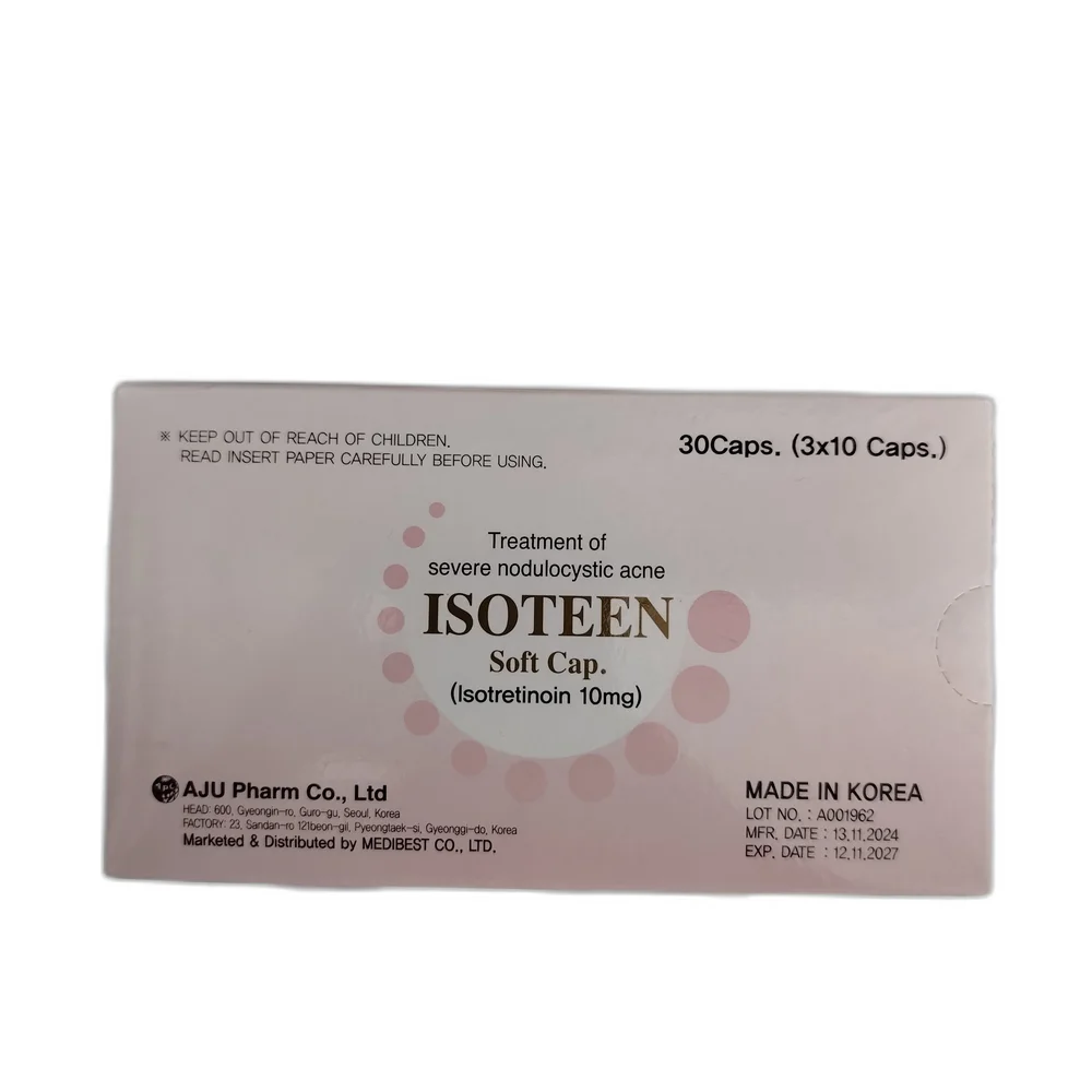 Isoteen — available at pharmacies in Cambodia on PharmKulen
