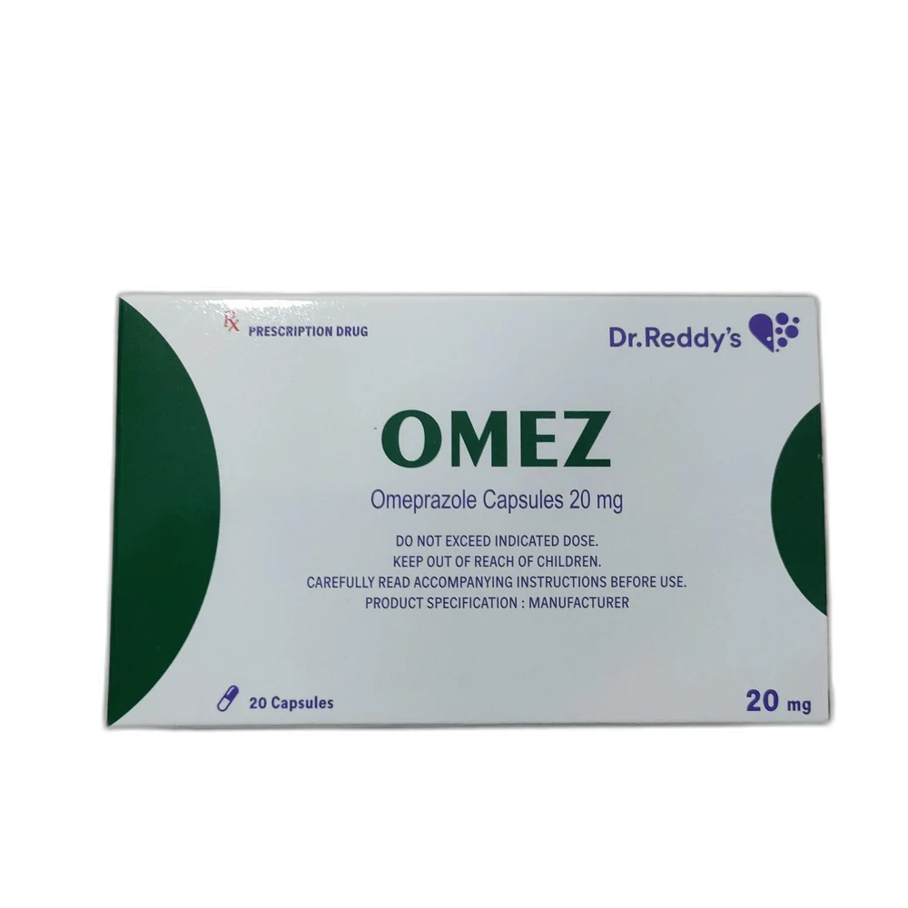 Omez — available at pharmacies in Cambodia on PharmKulen