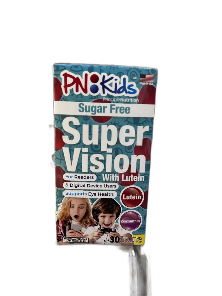 PNKids Super Vision with Lutein — available at pharmacies in Cambodia on PharmKulen