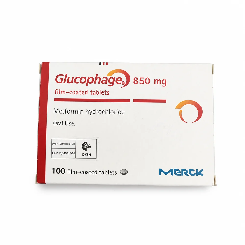 Glucophage — available at pharmacies in Cambodia on PharmKulen