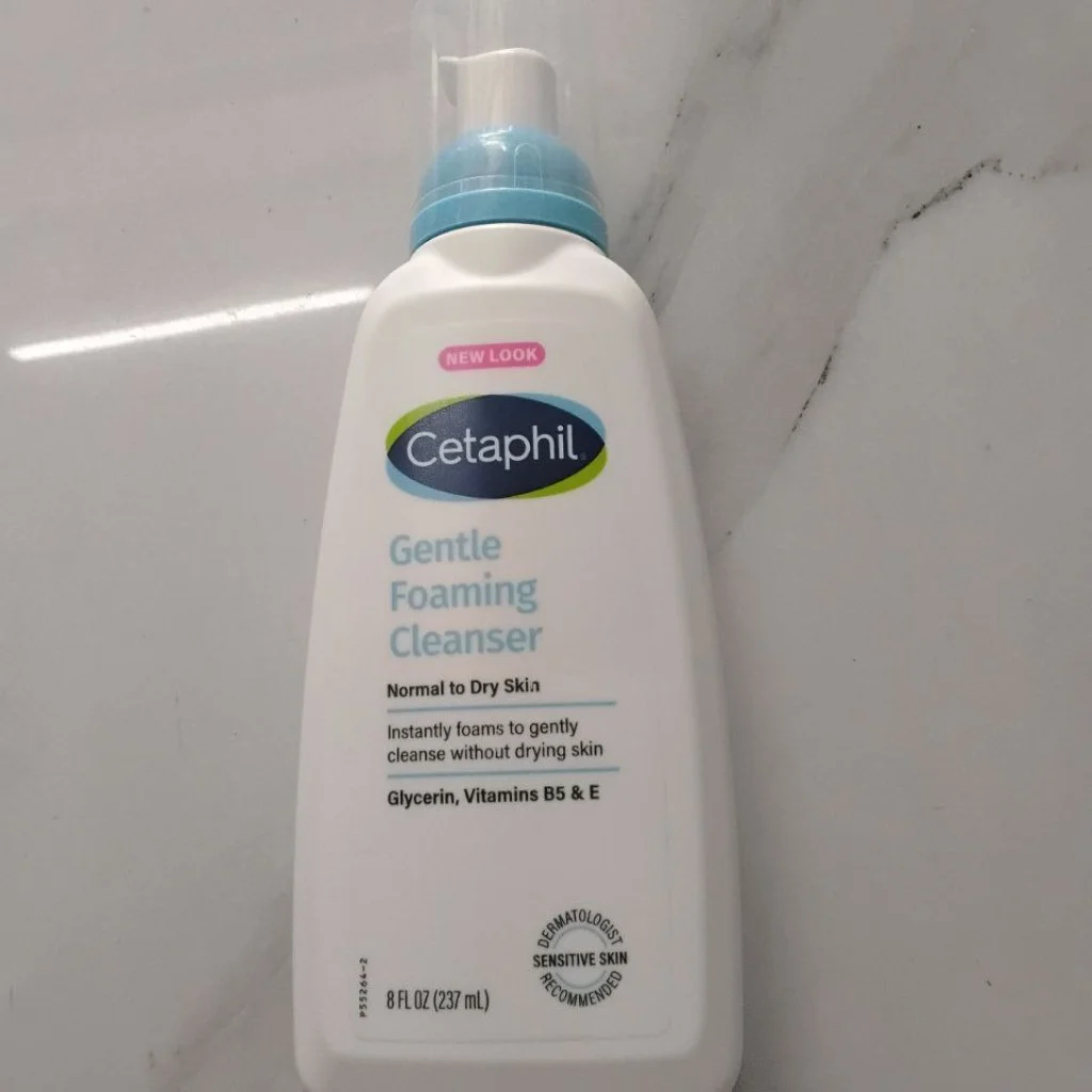 Cetaphil Gentle Foaming Cleanser — available at pharmacies in Cambodia on PharmKulen