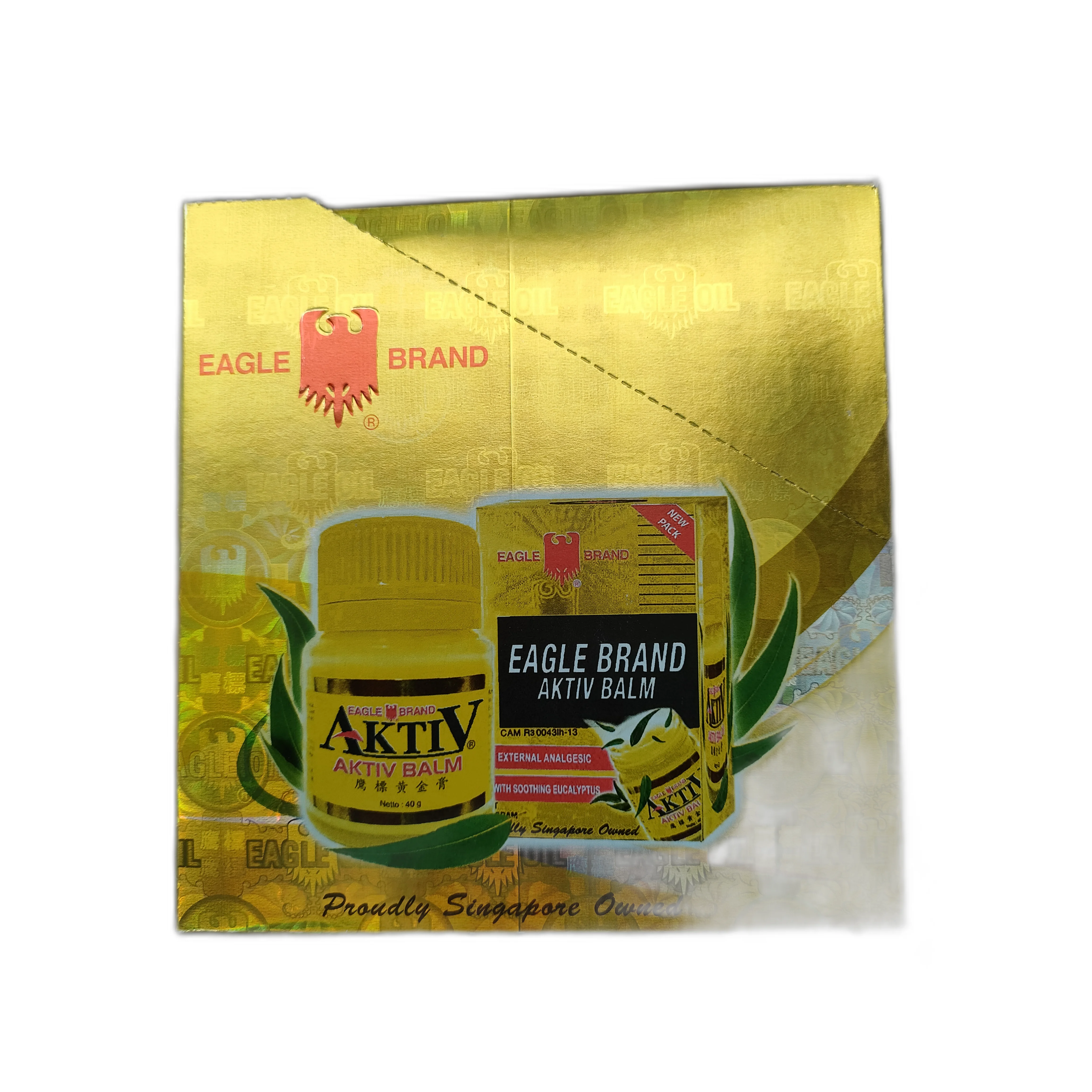 Eagle Brand Aktiv Balm — available at pharmacies in Cambodia on PharmKulen